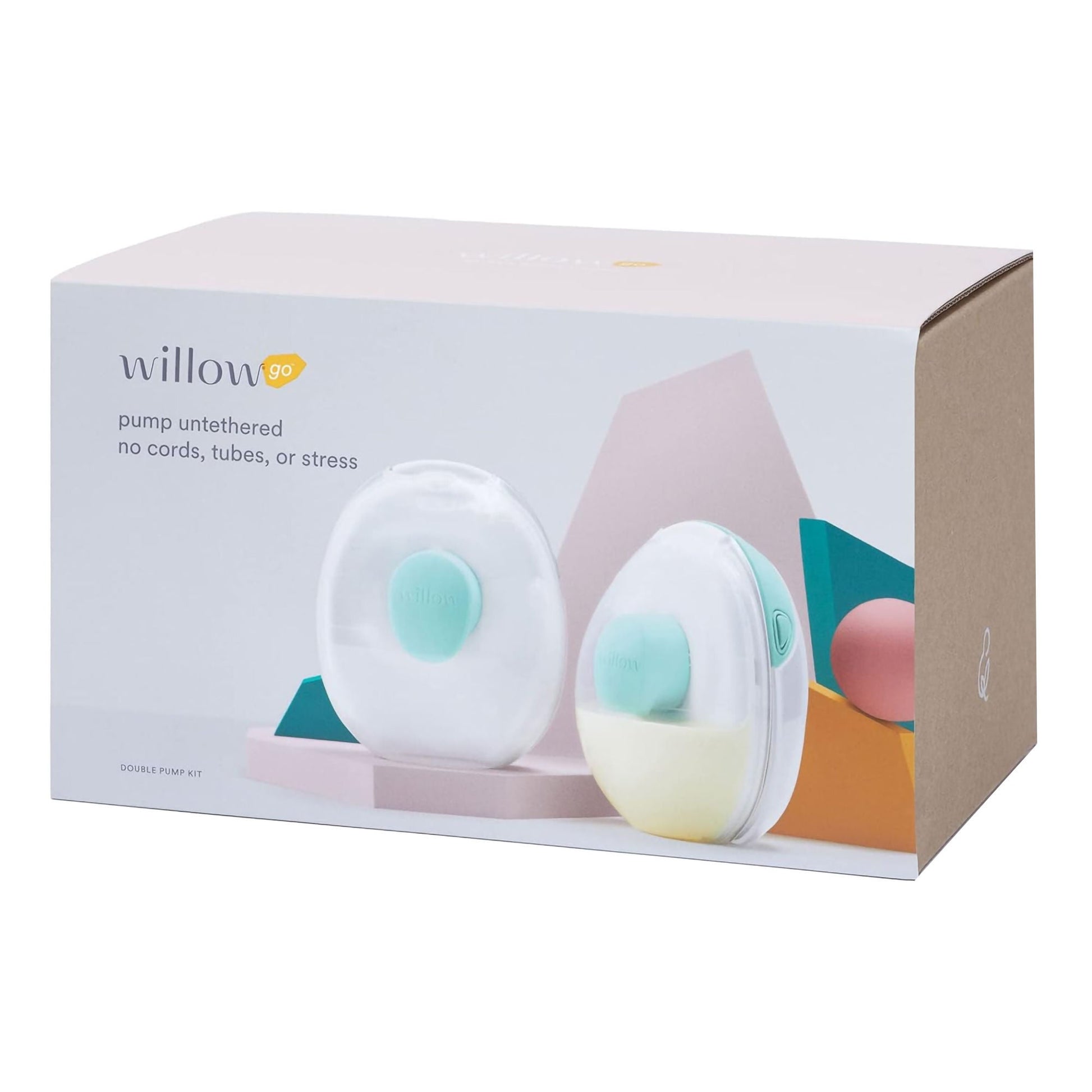 Willow Go™ Wearable Double Electric Breast Pump Kit
