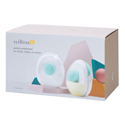 Willow Go™ Wearable Double Electric Breast Pump Kit