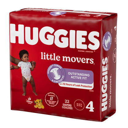 Huggies® Little Movers® Diaper, Size 4
