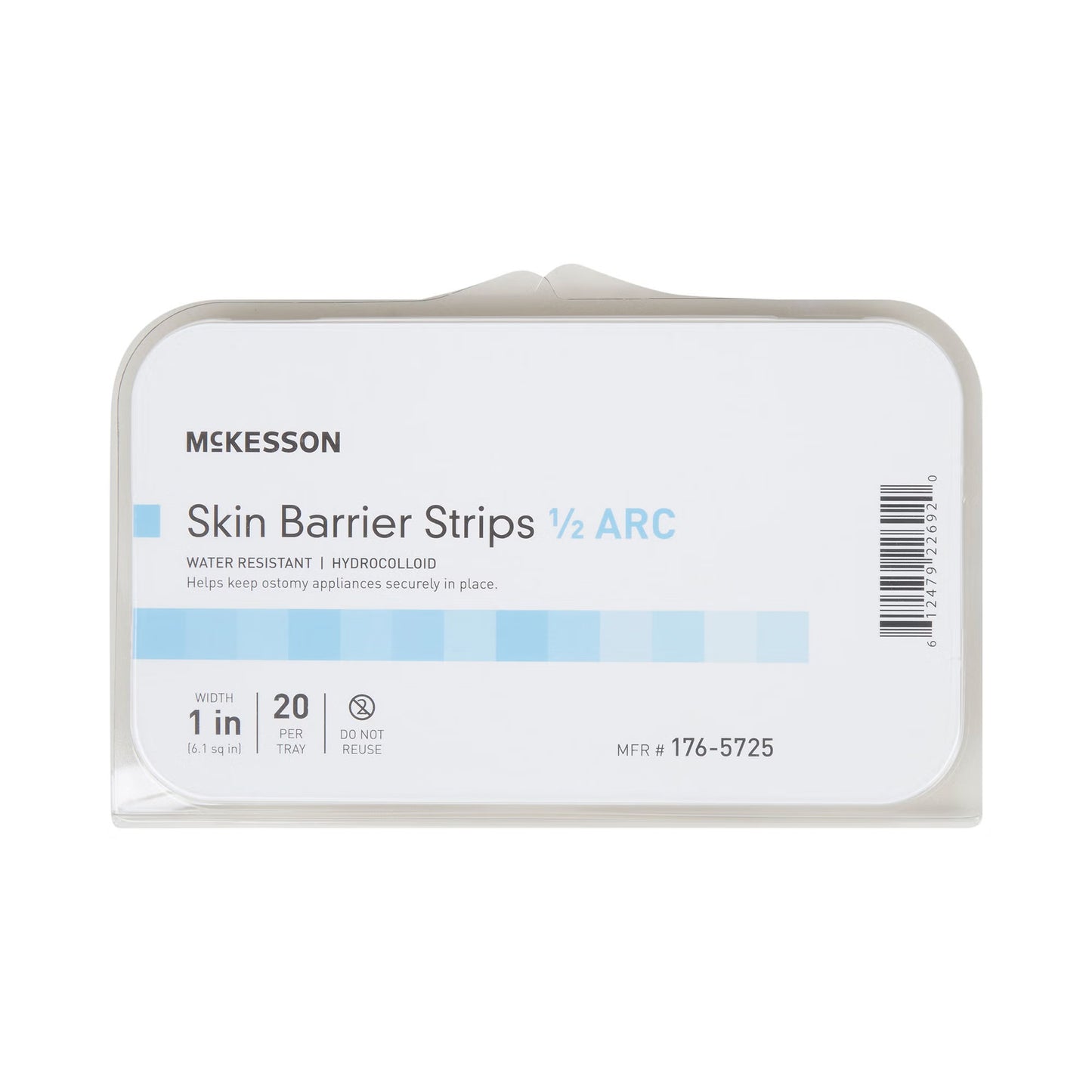 McKesson Skin Barrier Half-Arc Strip