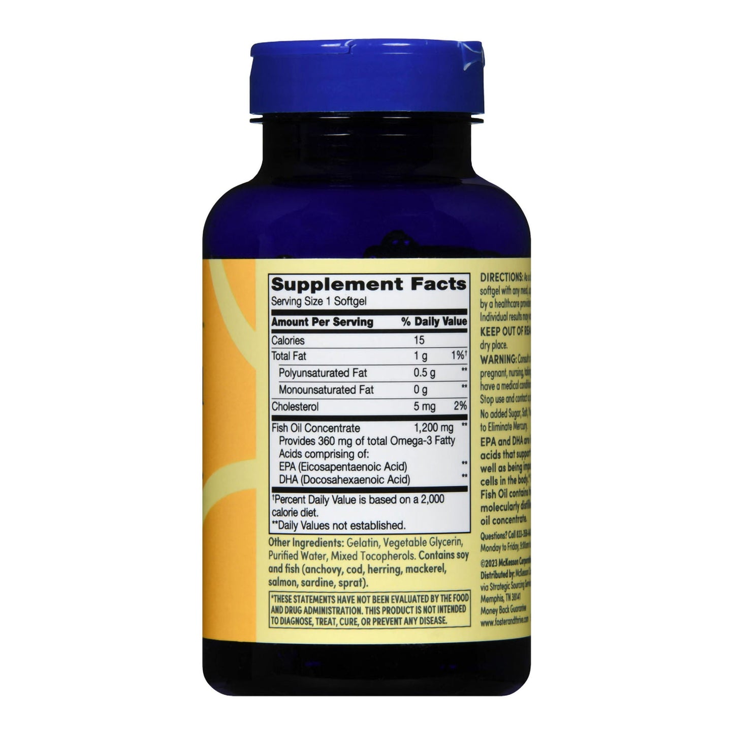 Foster & Thrive™ Fish Oil 1200 mg Softgels