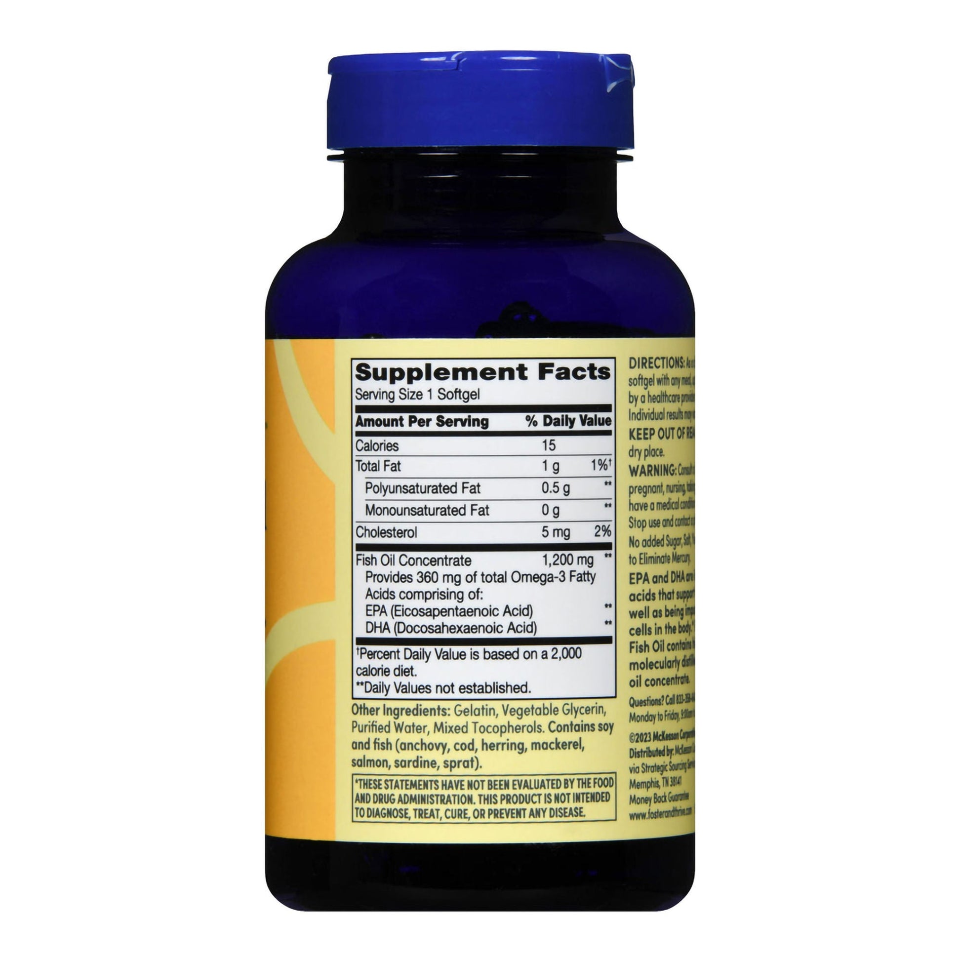 Foster & Thrive™ Fish Oil 1200 mg Softgels