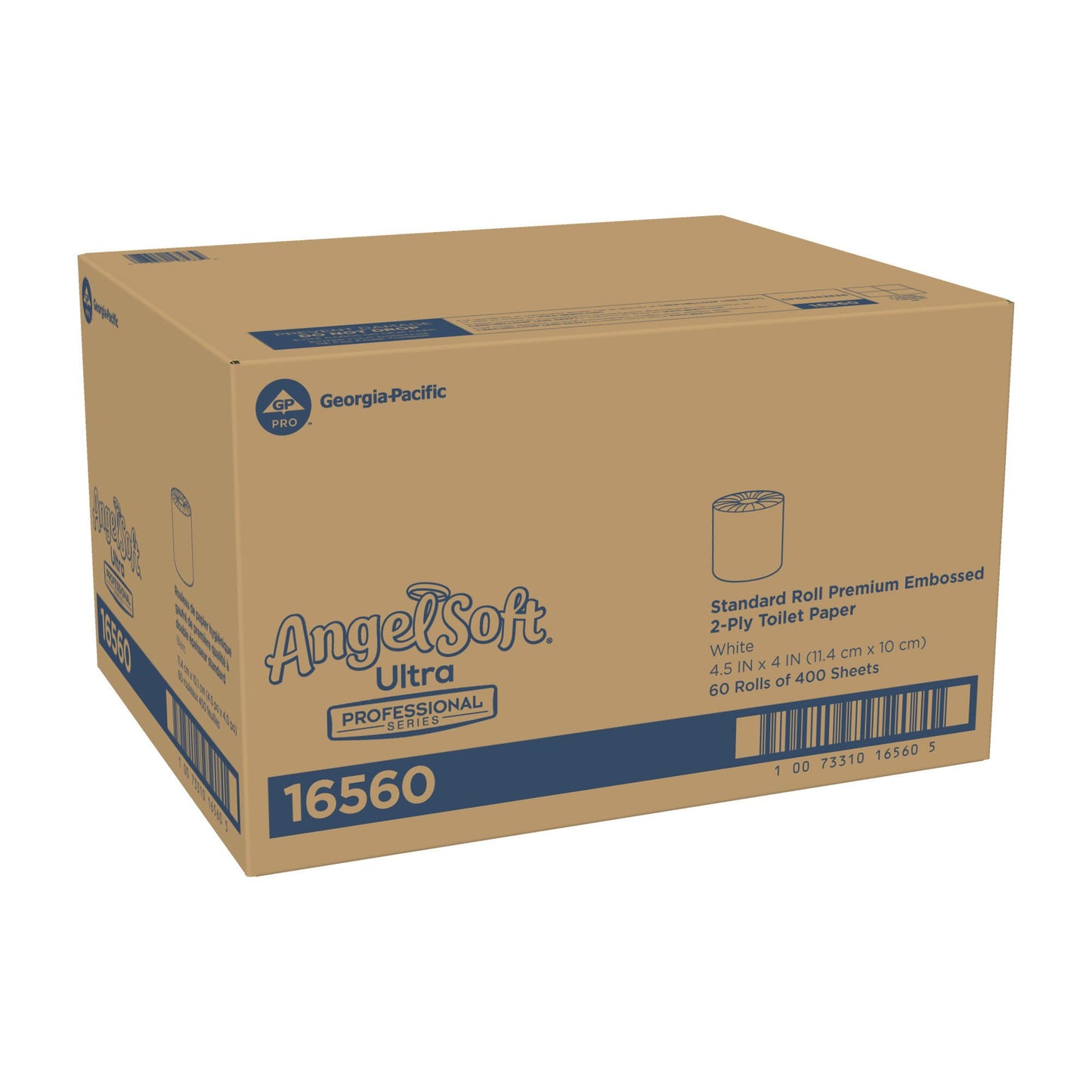Angel Soft® Ultra Professional Series Toilet Paper, Soft, Absorbent, Two-Ply