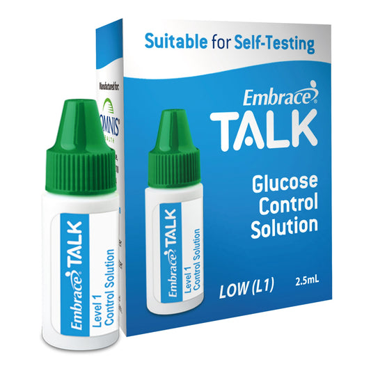 Embrace® Talk Control Solution for use with Embrace Talk Blood Glucose Monitor
