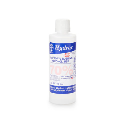 Hydrox Isopropyl Alcohol, 4-ounce Bottle