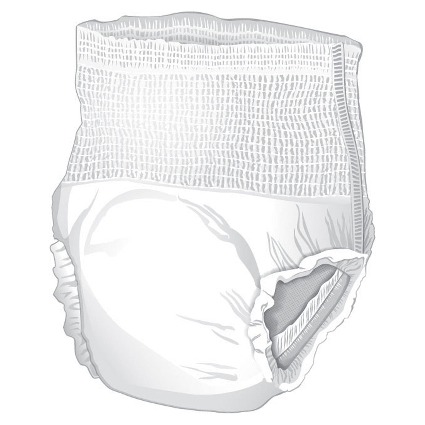 McKesson Classic Light Absorbency Incontinence Underwear, Extra Large