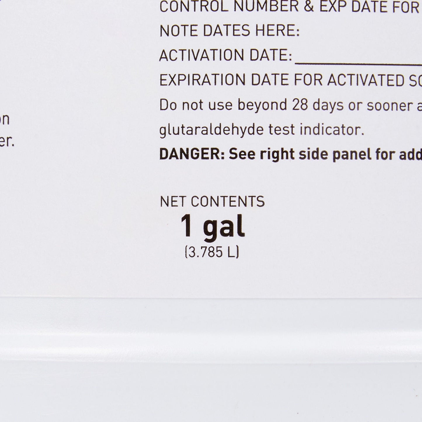 McKesson Glutaraldehyde High Level Disinfectant, 1-gallon Jug