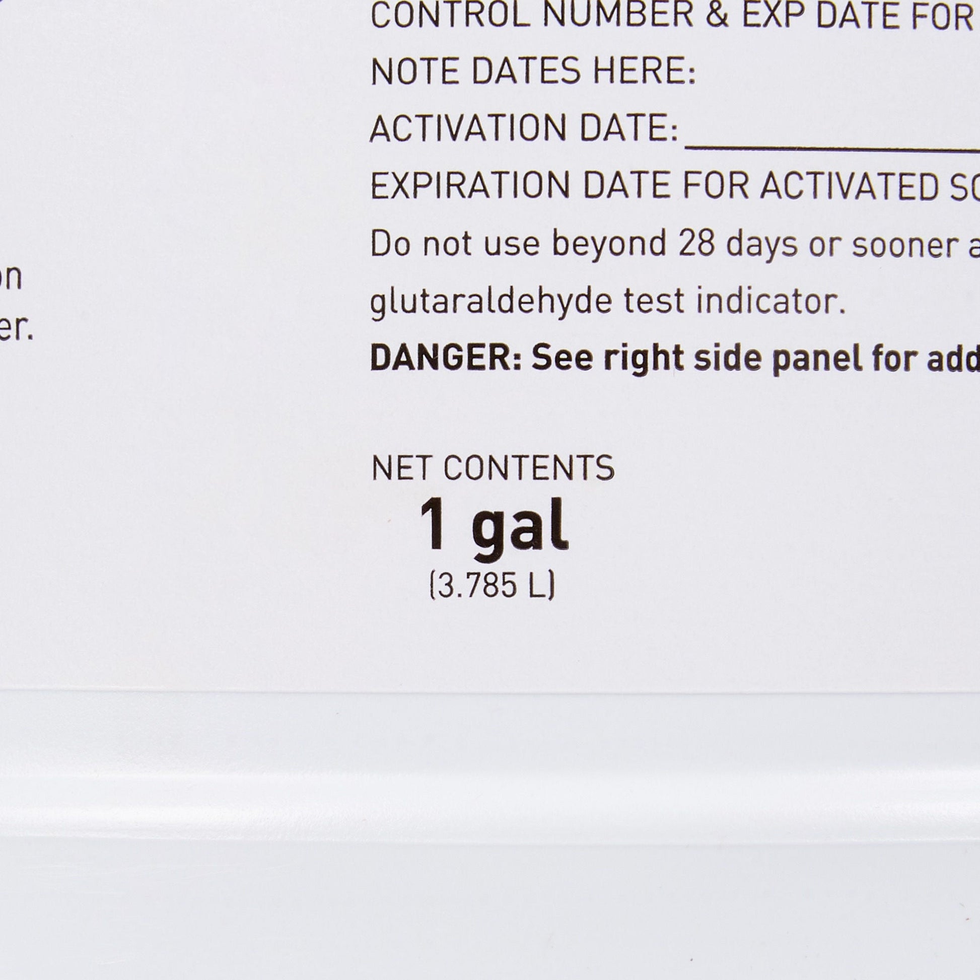 McKesson Glutaraldehyde High Level Disinfectant, 1-gallon Jug