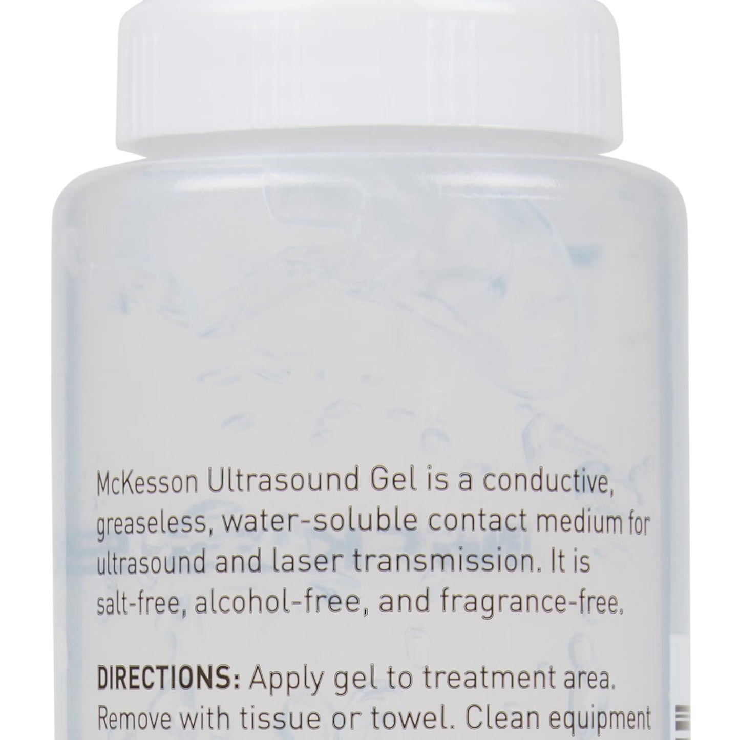 McKesson Ultrasound Gel, Clear, 250 mL Bottle, Ultrasound and Laser Transmission
