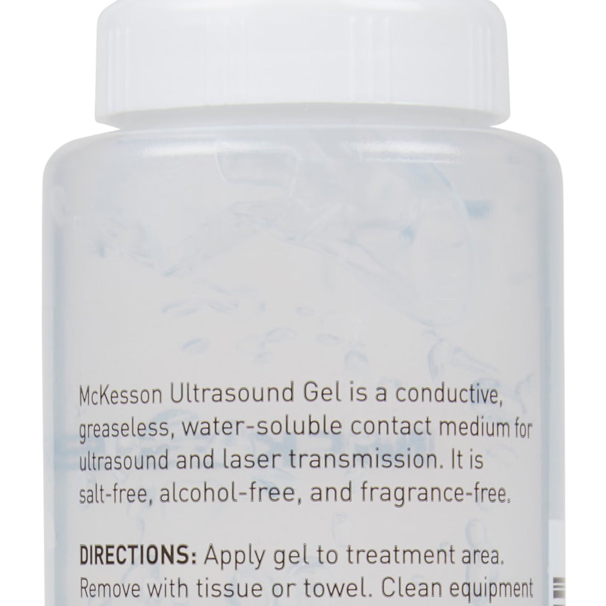 McKesson Ultrasound Gel, Clear, 250 mL Bottle, Ultrasound and Laser Transmission