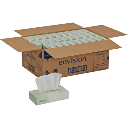Envision Facial Tissue White 8 x 8.3 Inch