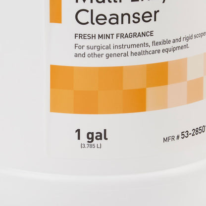 McKesson Multi-Enzymatic Instrument Detergent, 1 gal Jug, Eucalyptus Spearmint