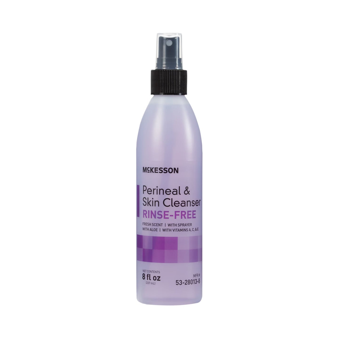 McKesson Rinse-Free Perineal Wash, Fresh Scent, 8 oz.