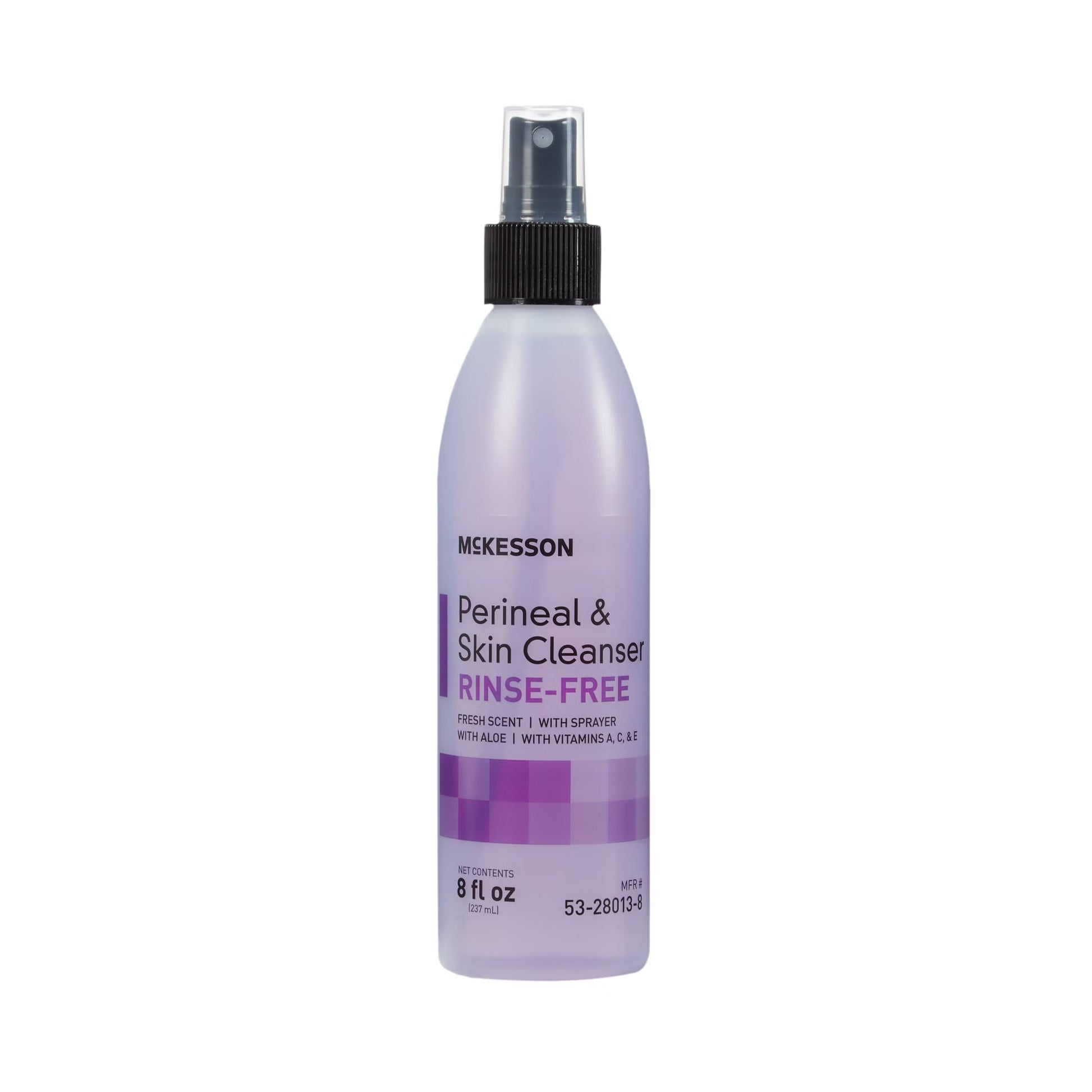 McKesson Rinse-Free Perineal Wash, Fresh Scent, 8 oz.