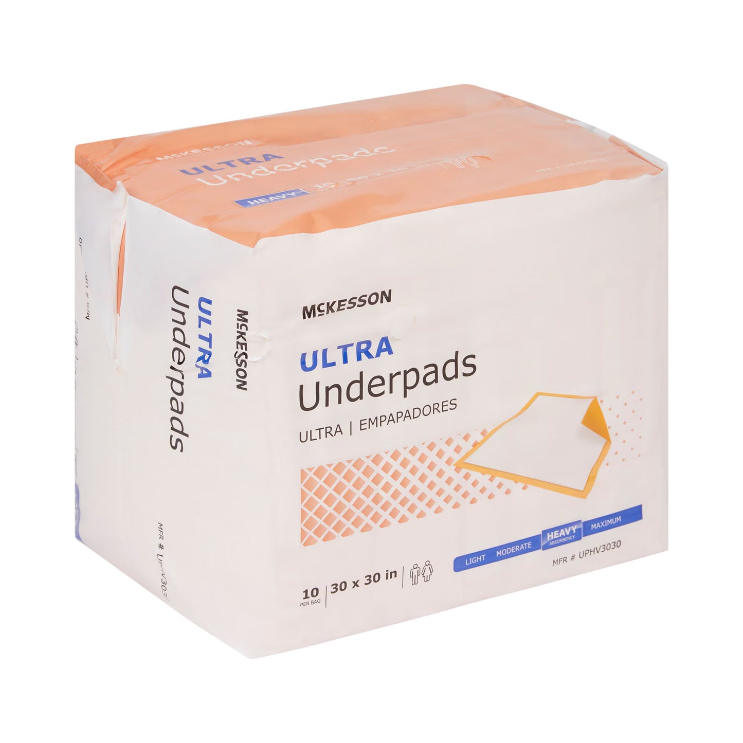 McKesson Ultra Heavy Absorbency Underpad, 30 x 30 Inch