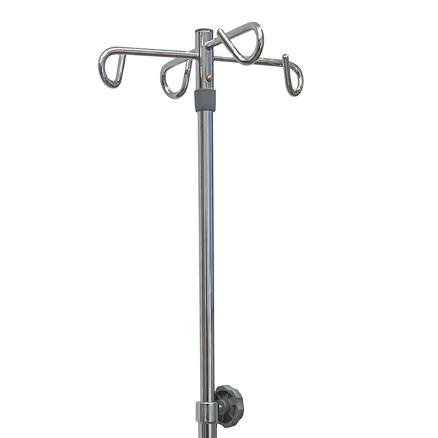 IV Stand Floor Stand 4 Hooks 5 Legs with Casters