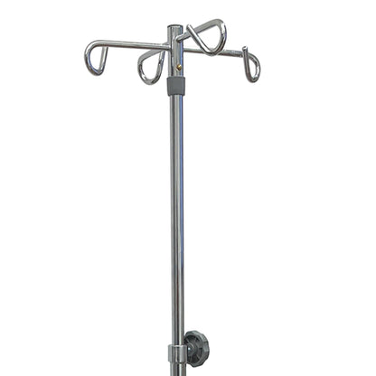 IV Stand Floor Stand 4 Hooks 5 Legs with Casters
