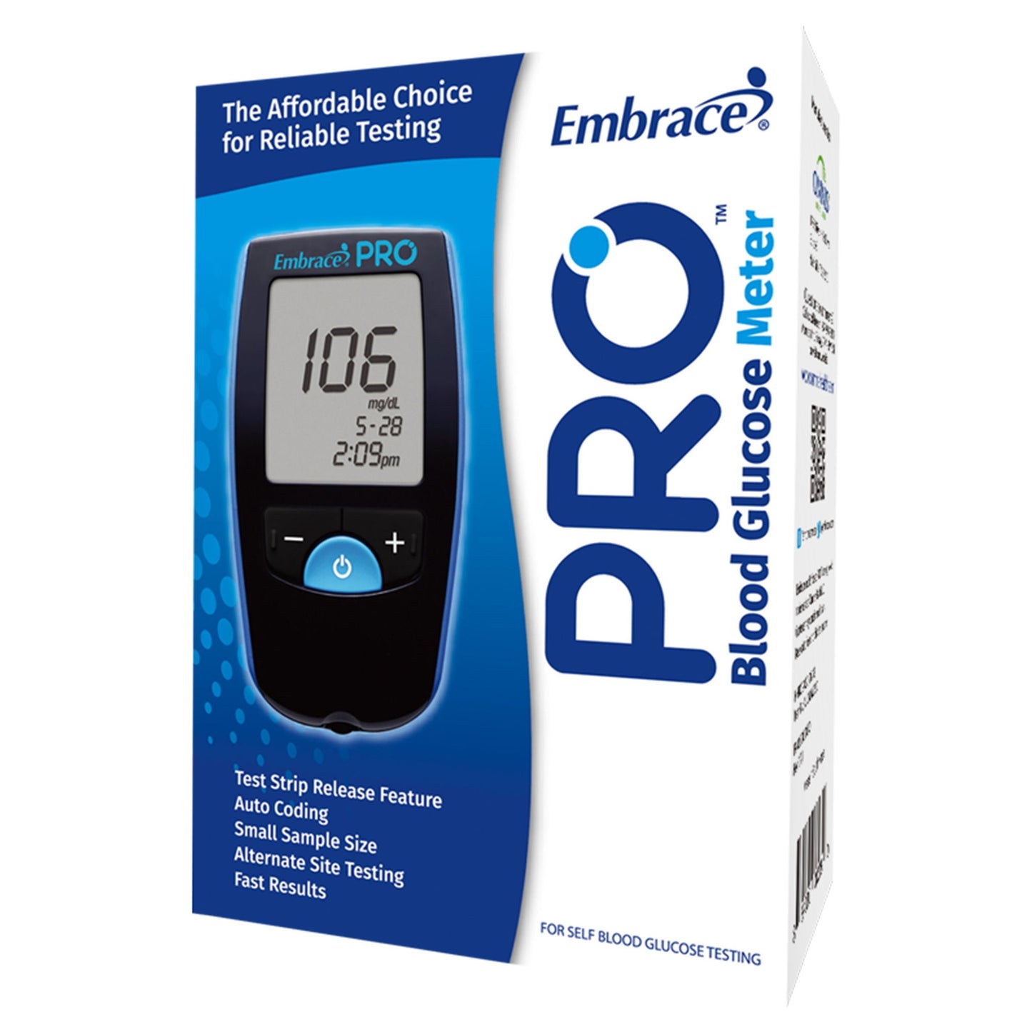 Embrace® Pro Blood Glucose Meter