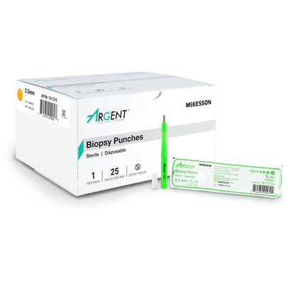 Biopsy Punch McKesson Argent™ Dermal 2.5 mm