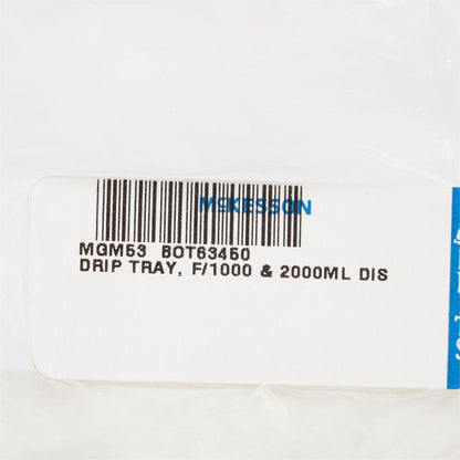 McKesson Dispenser Drip Tray for 1000 and 2000 mL Dispensers
