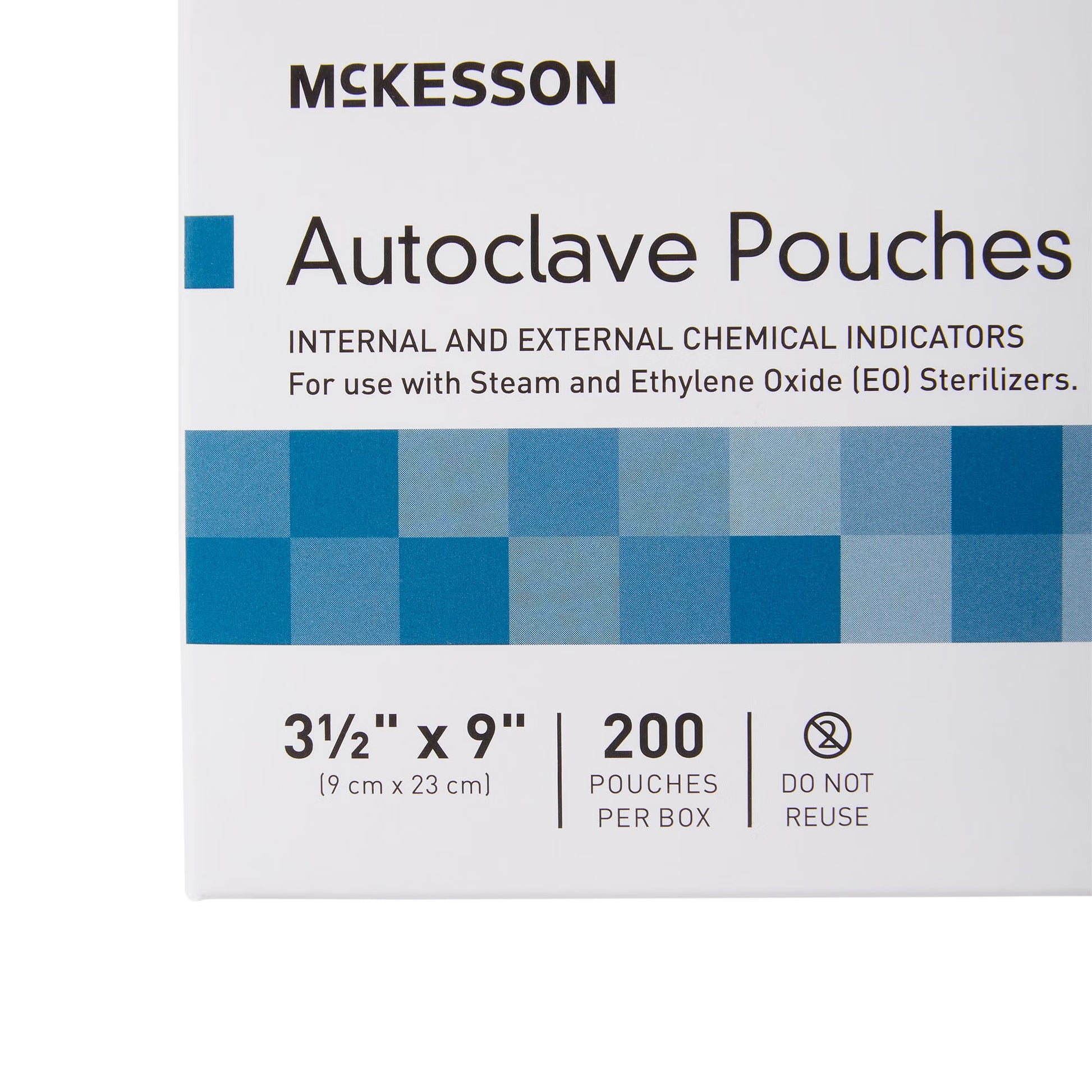 McKesson Sterilization Pouch, 3.5 x 9 Inch