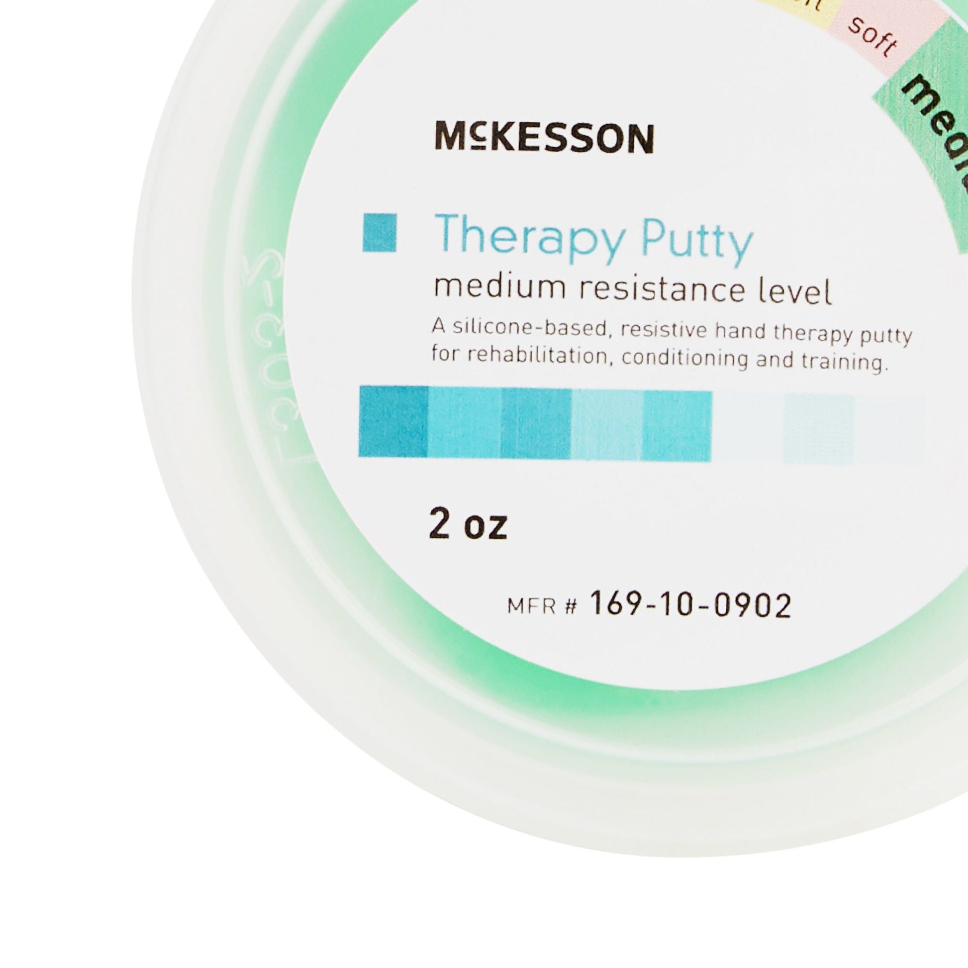 McKesson Therapy Putty, Green, Medium, 2-ounce Container