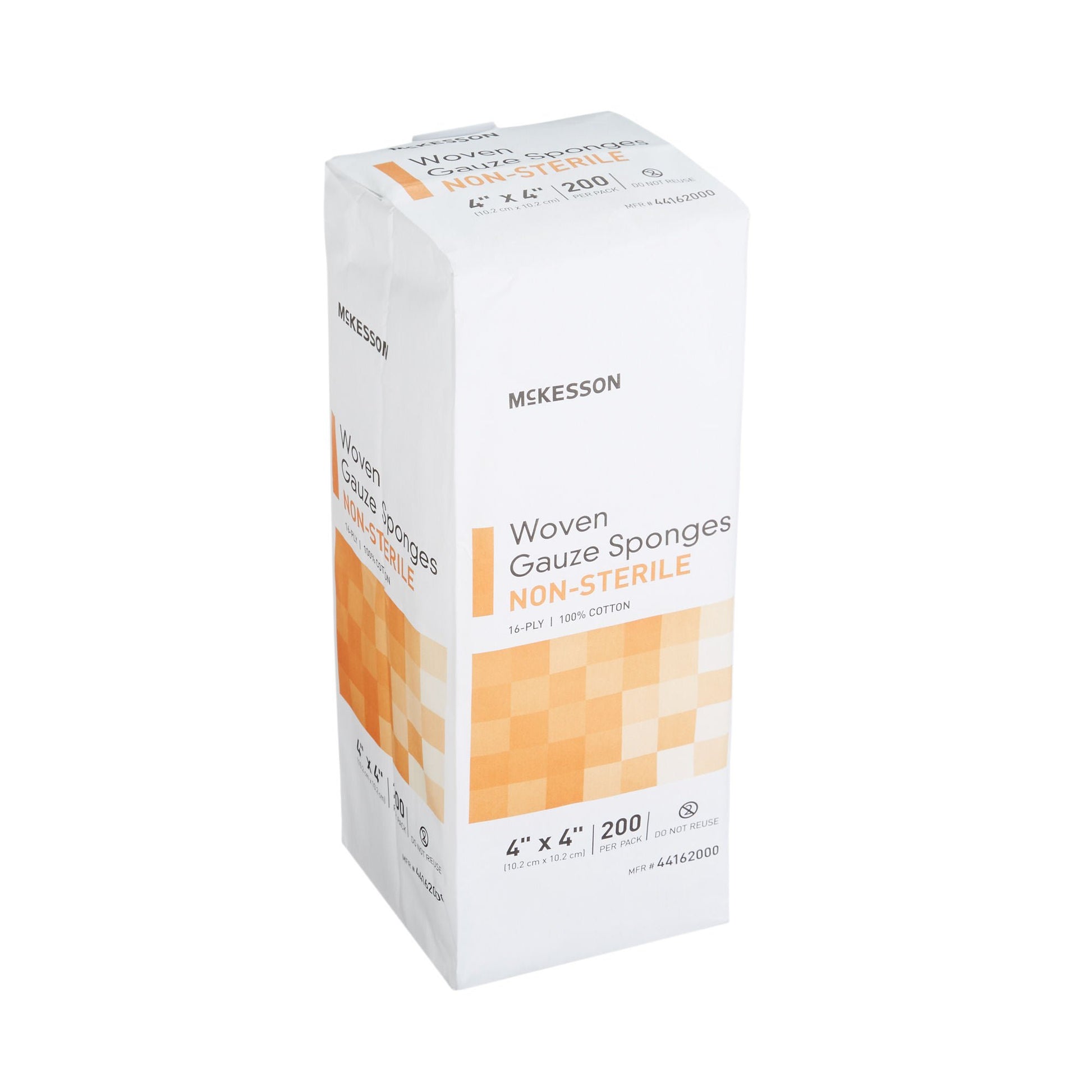 McKesson Gauze Sponge, 4 x 4 Inch, 16-Ply