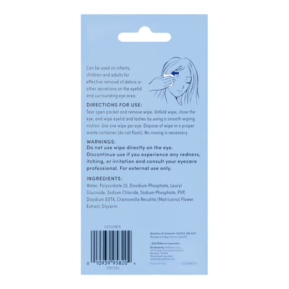 Foster & Thrive™ Rinse-Free Eyelid Wipes