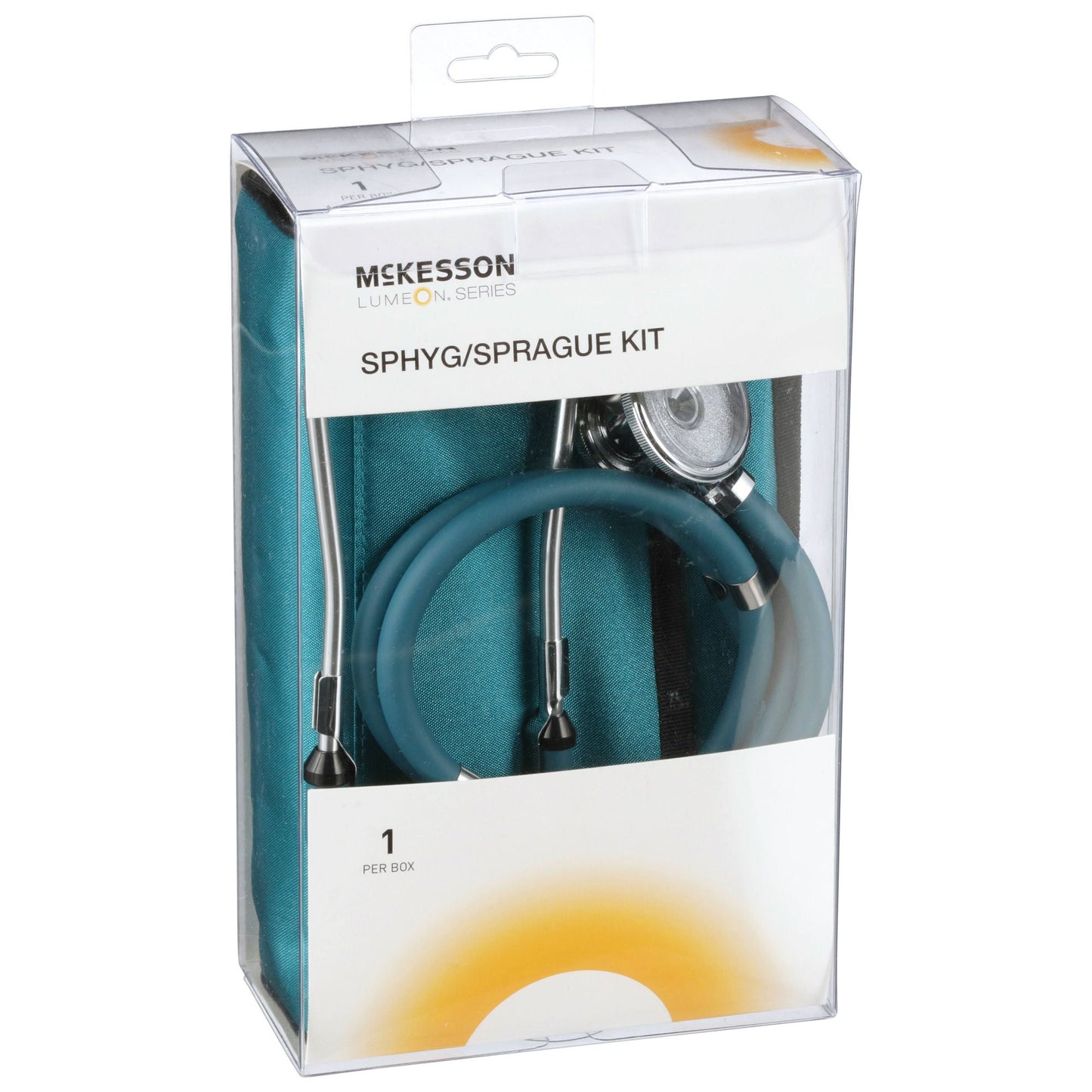 McKesson Lumeon™ Aneroid Sphygmomanometer/Sprague Kit, Teal