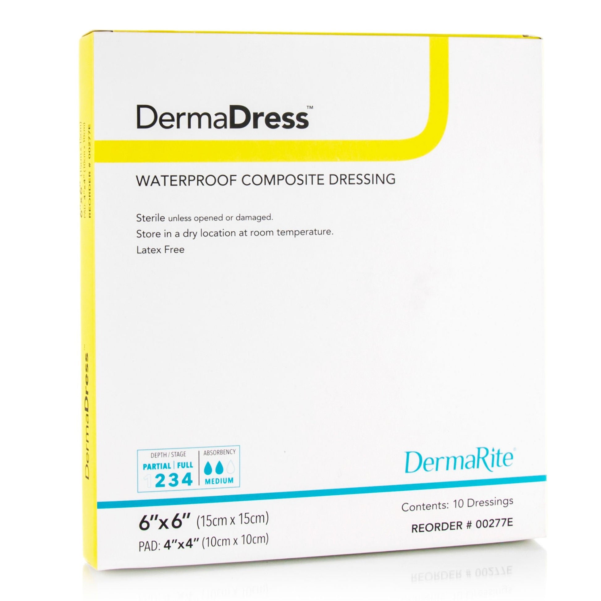 DermaDress® Composite Dressing, 6 x 6 inch