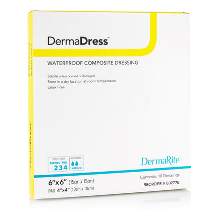 DermaDress® Composite Dressing, 6 x 6 inch