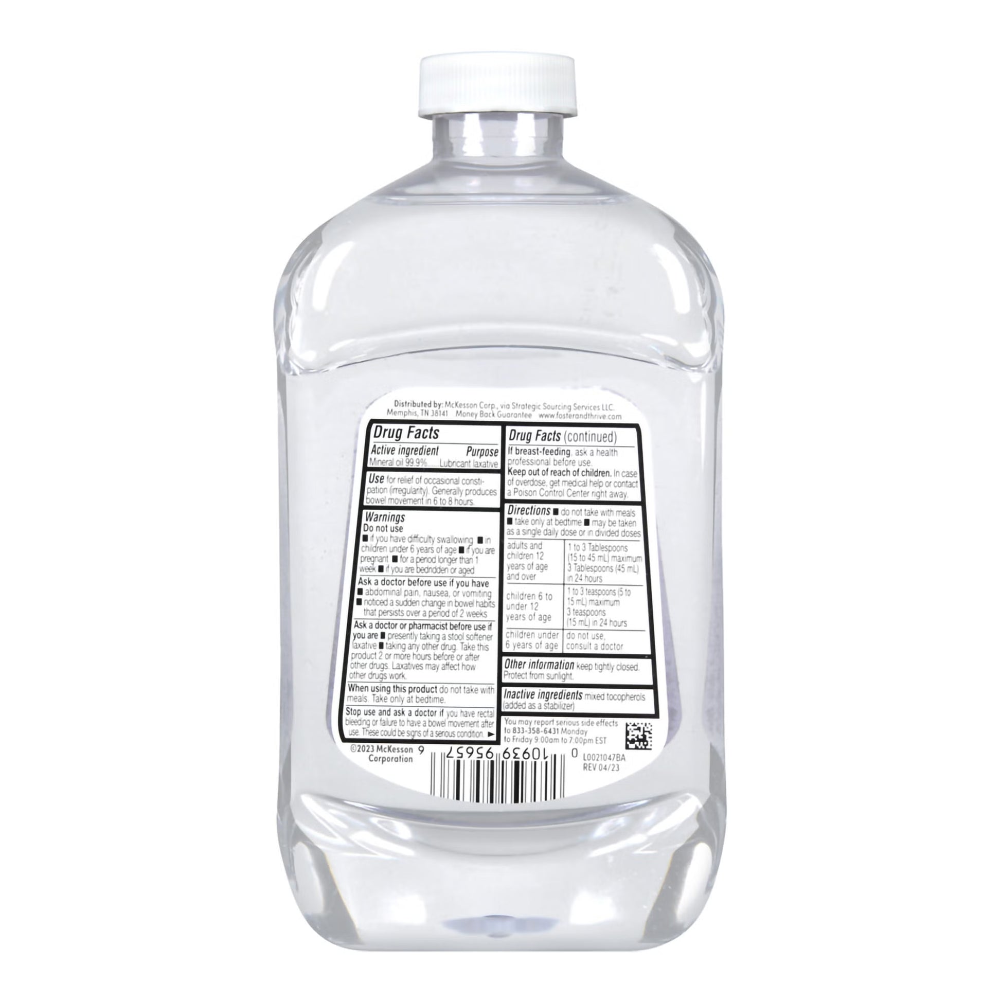 Foster & Thrive™ Mineral Oil Laxative, 16-ounce Bottle