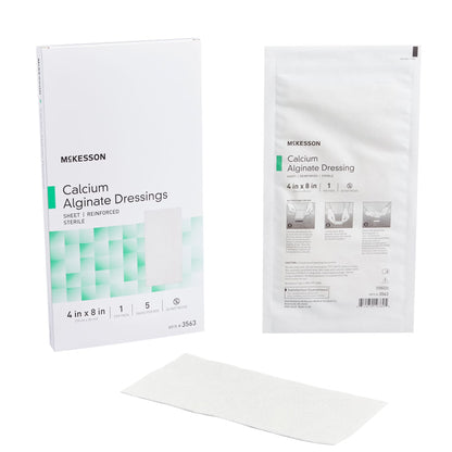 McKesson Alginate Dressing, 4 x 8 inch