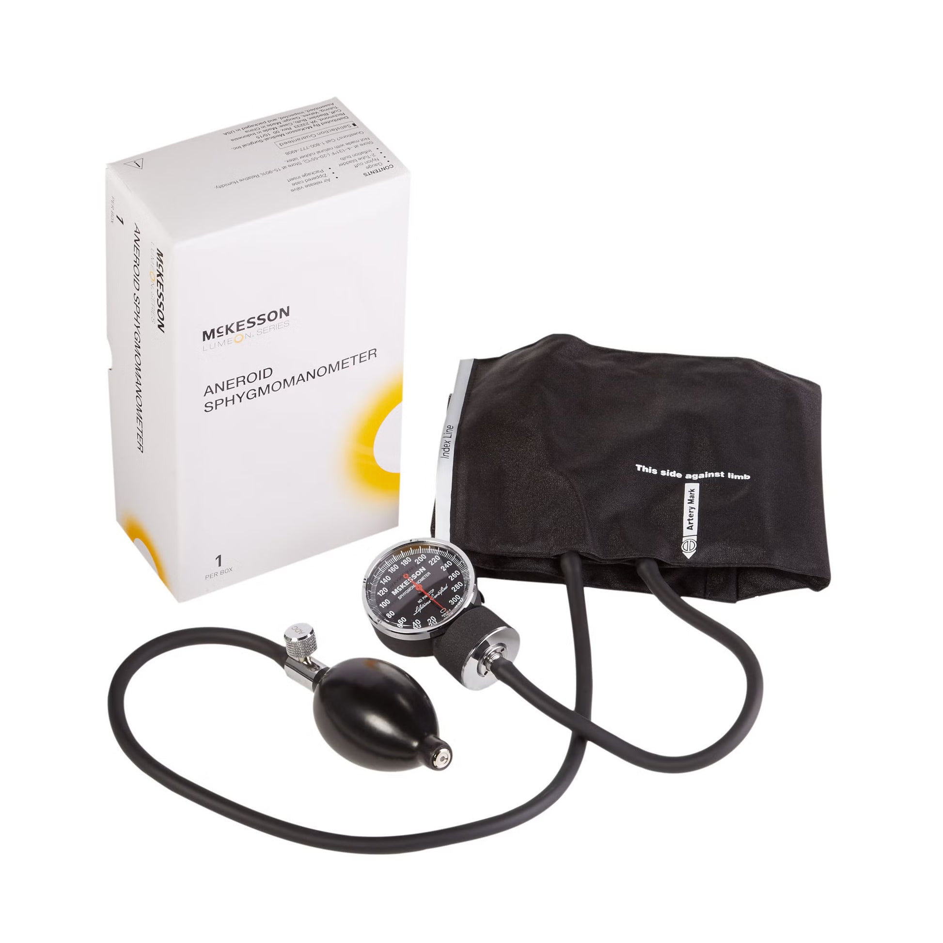 McKesson Lumeon 2-Tube Aneroid Sphygmomanometer with Cuff