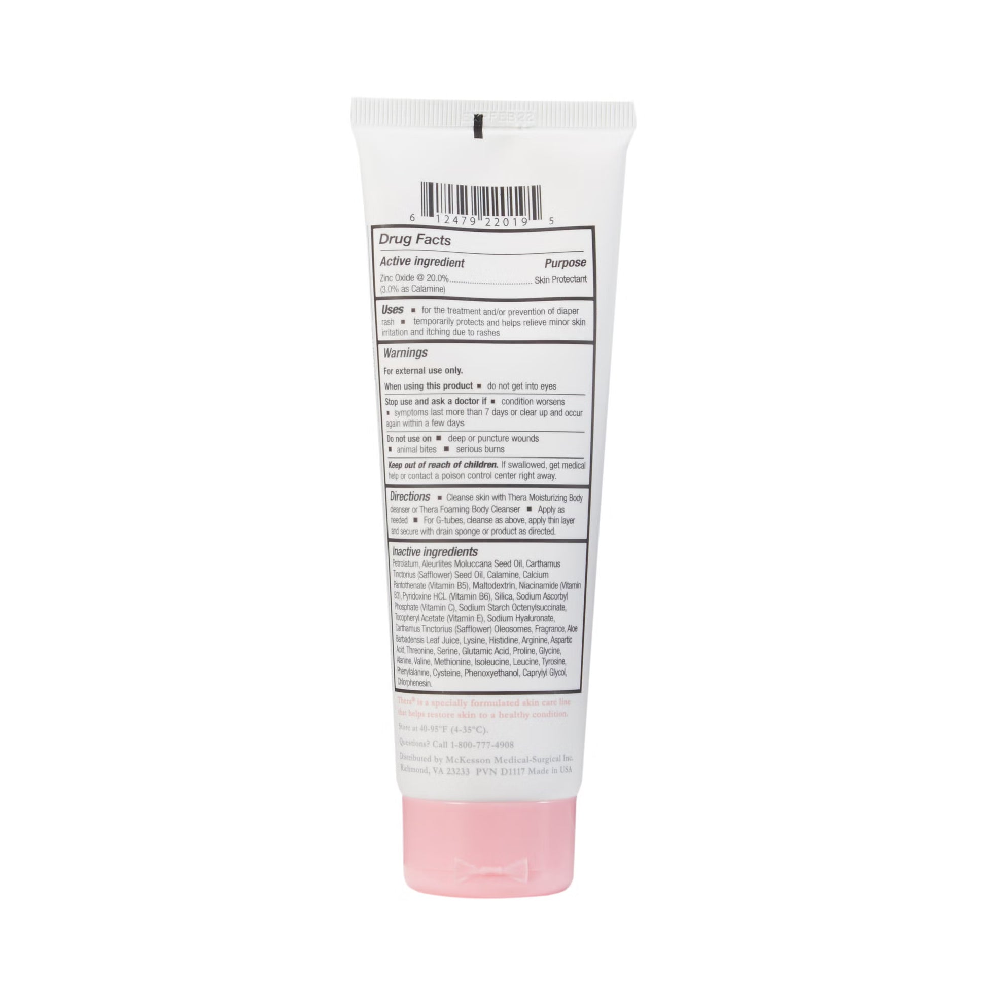 McKesson Thera® Calazinc Body Shield, 4-ounce Tube