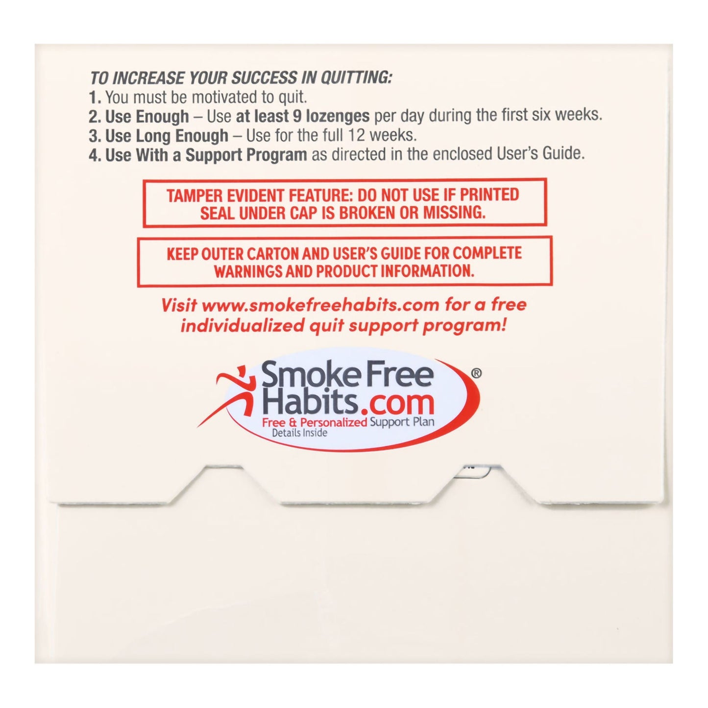 Foster & Thrive™ Nicotine Polacrilex Lozenges 2 mg (Nicotine) Mint