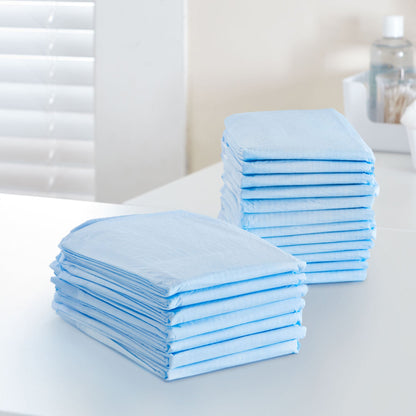 McKesson Classic Plus Fluff Light Absorbency Underpads, 23 x 36 Inch