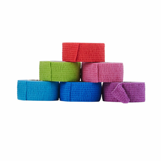 McKesson Self-adherent Closure Cohesive Bandage, 1 Inch x 5 Yard