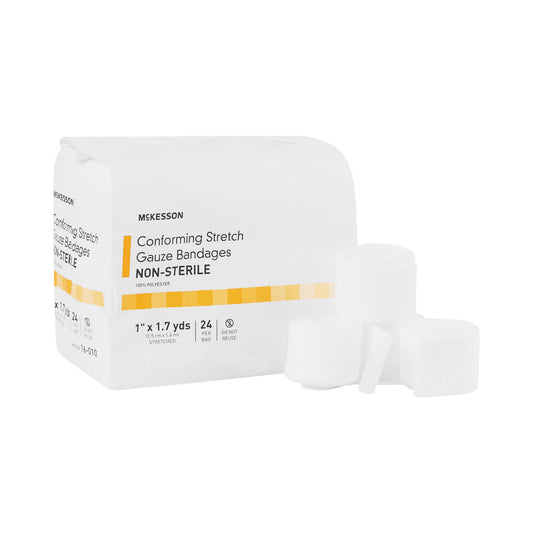 McKesson Conforming Bandage, 1 Inch x 1-7/10 Yard