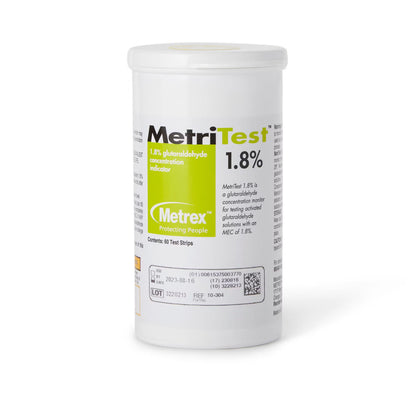 MetriTest™ 1.8% Glutaraldehyde Concentration Indicator