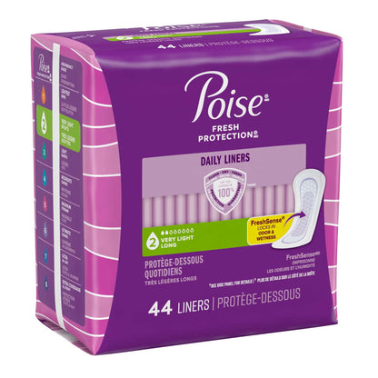 Poise® Bladder Control Pads for Women, Light Absorbency, 8.5-Inch Length