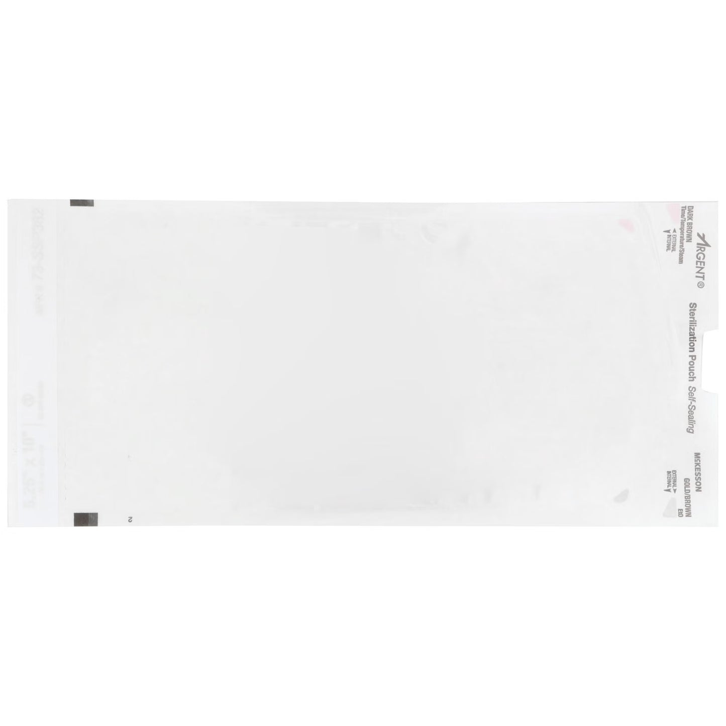 McKesson Argent® Sure-Check® Sterilization Pouch, 5-1/4 x 10 Inch