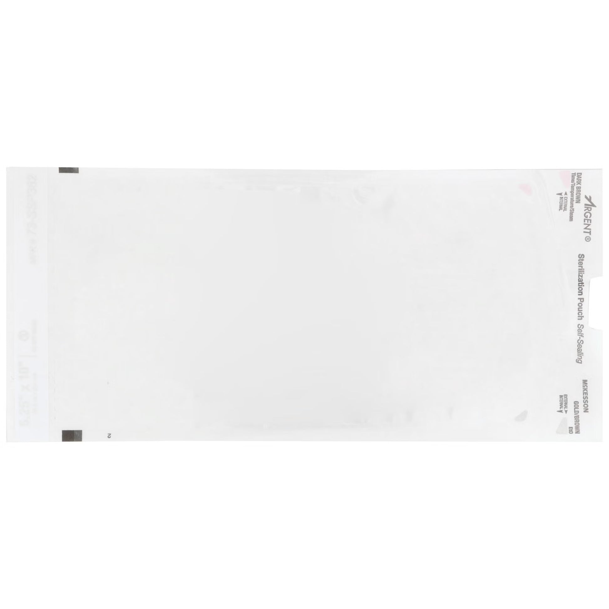 McKesson Argent® Sure-Check® Sterilization Pouch, 5-1/4 x 10 Inch