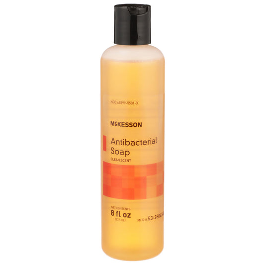 McKesson Clean Scent Antibacterial Soap, 8-ounce bottle
