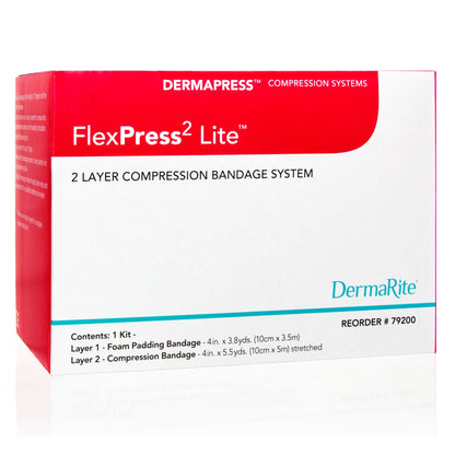 FlexPress2 Lite™ Self-adherent Closure Two-Layer Compression Bandage System