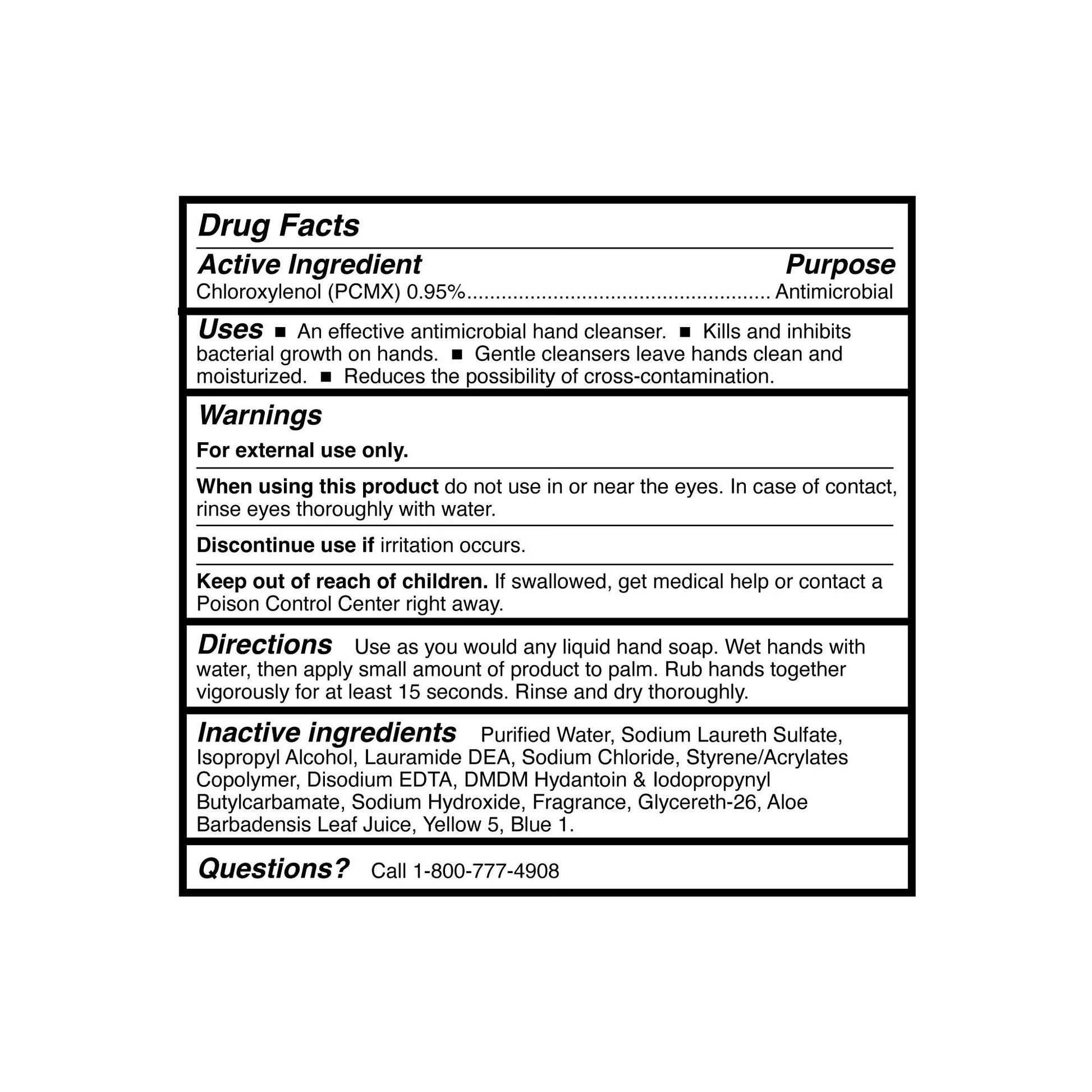 McKesson Antimicrobial Lotion Soap, Herbal Scent, 18-ounce Pump Bottle