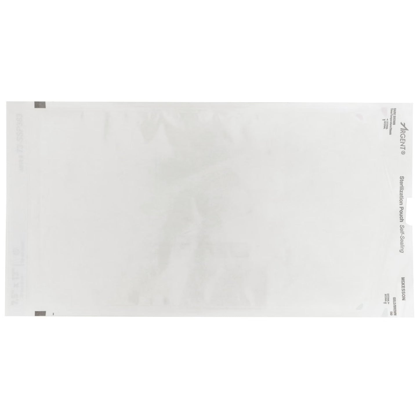 McKesson Argent® Sure-Check® Sterilization Pouch, 7.5 x 13 Inch