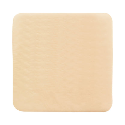 McKesson Lite Hydrocellular Foam Dressing w/ Silicone Adhesive w/o Border, 6 x 6