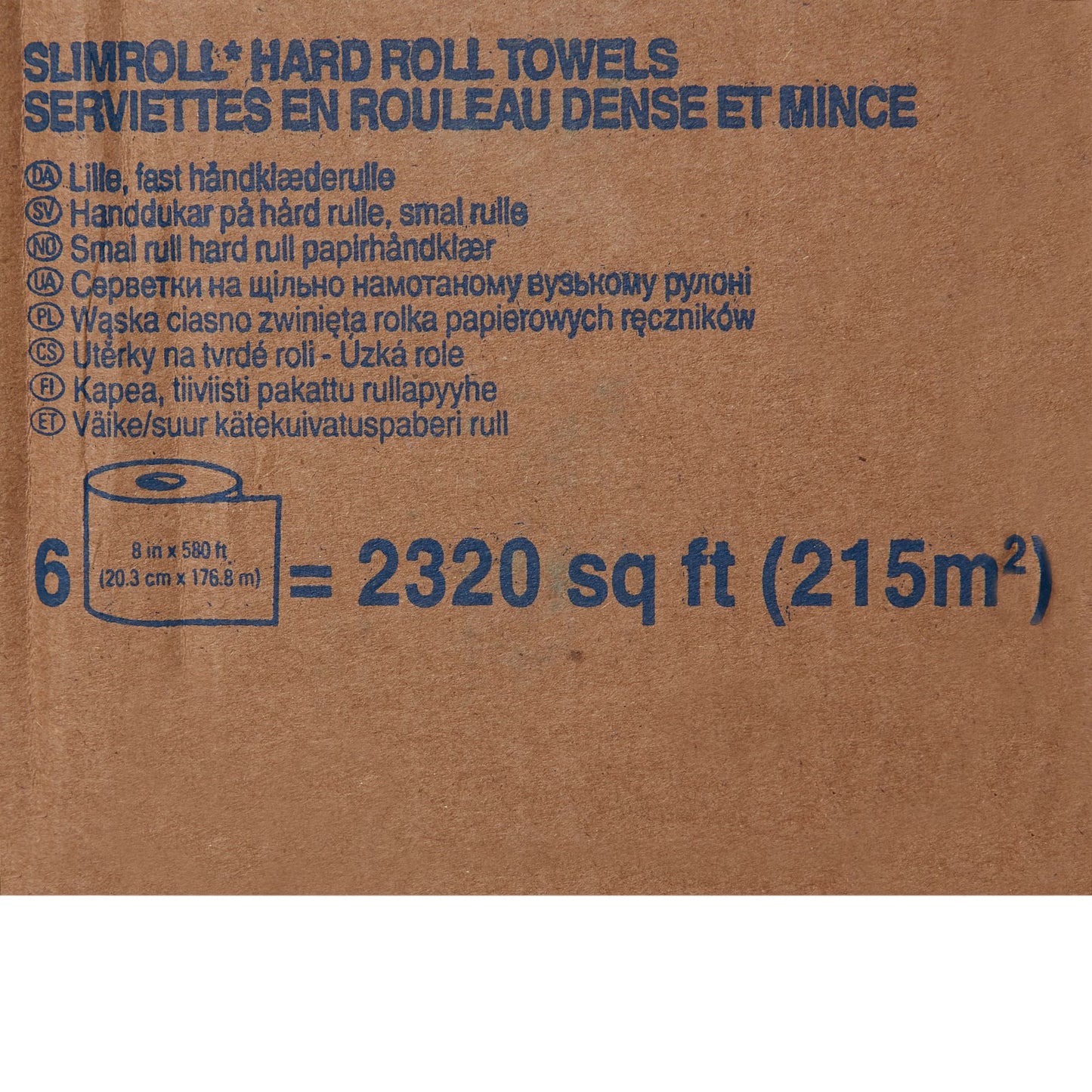 Scott® Control Slimroll™ White Paper Towel, 8 Inch x 580 Foot