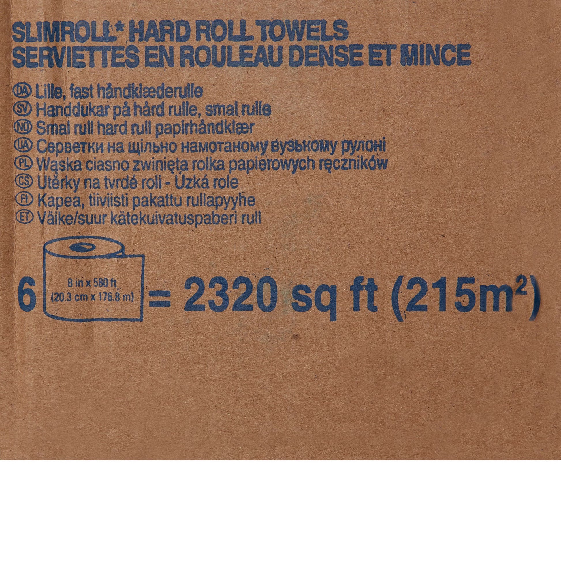 Scott® Control Slimroll™ White Paper Towel, 8 Inch x 580 Foot